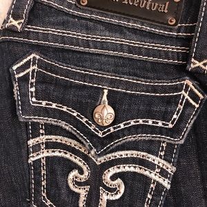 Rock Revival Deborah Dark Wash Jeans